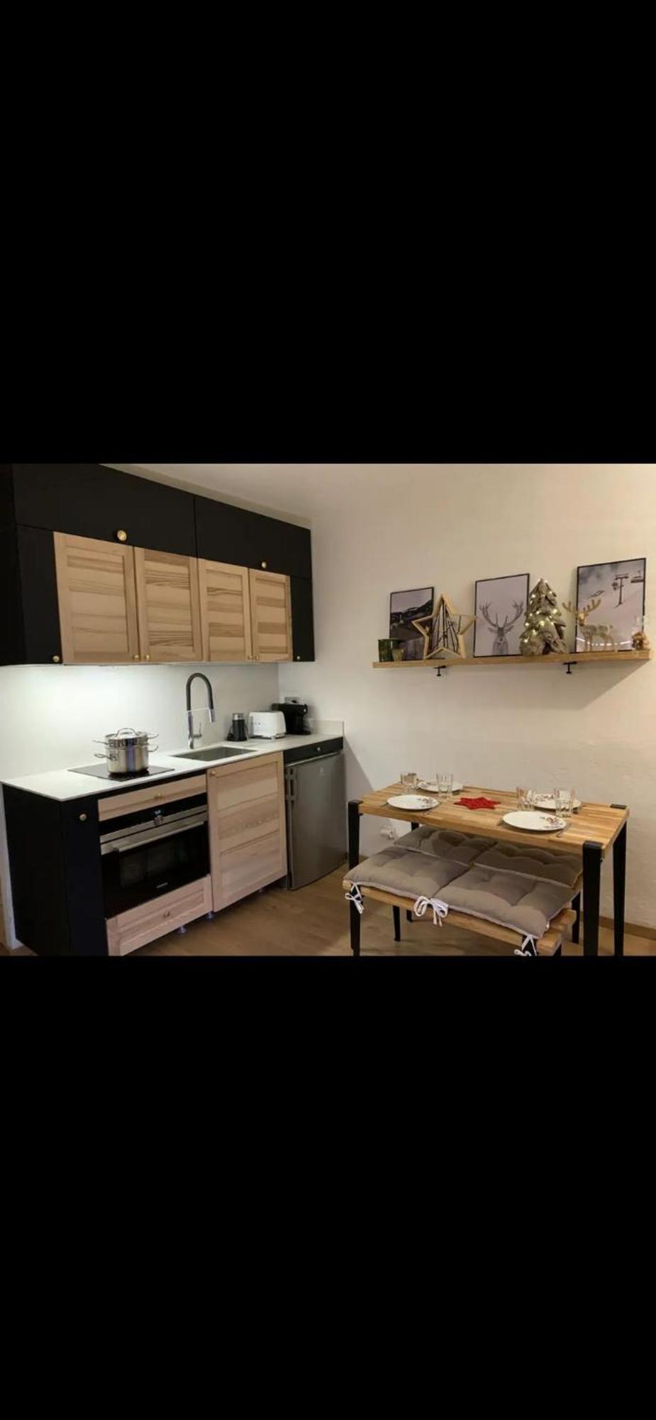 Studio Lumineux Avec Vue Et Acces Sur Les Pistes ! Coup De Coeur Valberg Extérieur photo